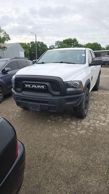 Bright White Clearcoat 2022 RAM 1500 Classic Warlock Quad Cab 4x4 6'4' Box