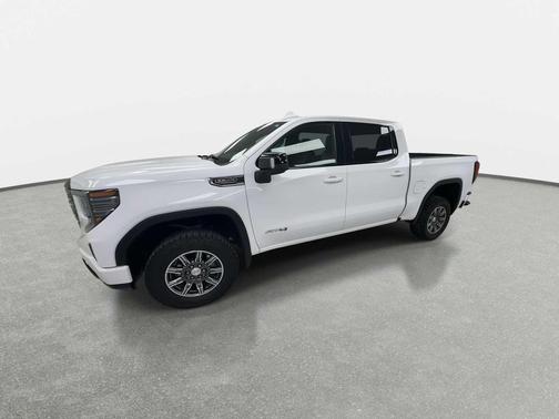 Summit White 2025 GMC Sierra 1500 AT4