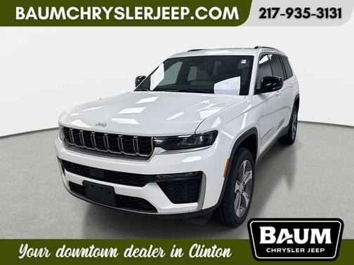 Bright White Clearcoat 2026 Jeep Grand Cherokee L Limited