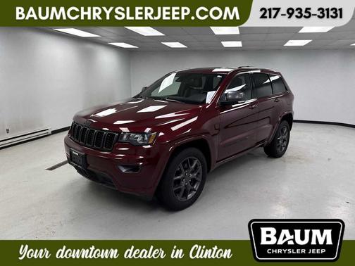Velvet Red Pearlcoat 2021 Jeep Grand Cherokee 80th Anniversary 4x4