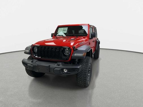 Firecracker Red Clearcoat 2026 Jeep Wrangler Willys