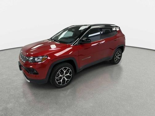 Red Hot Pearlcoat 2025 Jeep Compass Limited