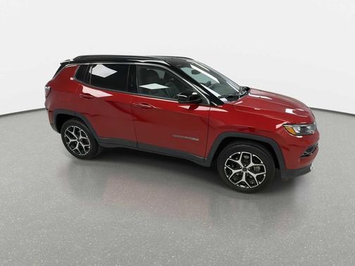 Red Hot Pearlcoat 2025 Jeep Compass Limited