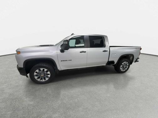 Silver Ice Metallic 2022 Chevrolet Silverado 2500 Custom