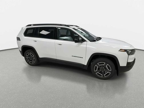 Bright White Clearcoat 2026 Jeep Cherokee Laredo 4x4