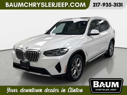 Mineral White Metallic 2023 BMW X3 xDrive30i