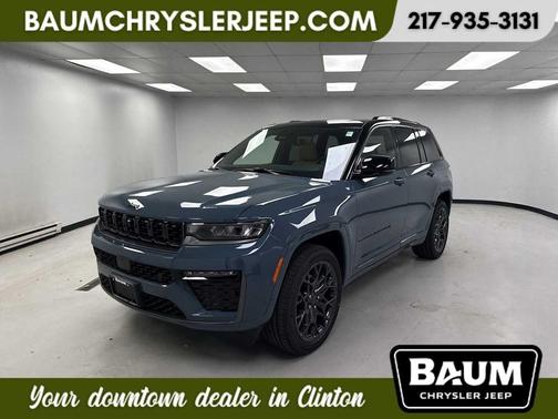 Steel Blue 2026 Jeep Grand Cherokee Summit