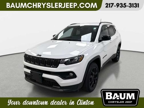 Bright White Clearcoat 2026 Jeep Compass Latitude