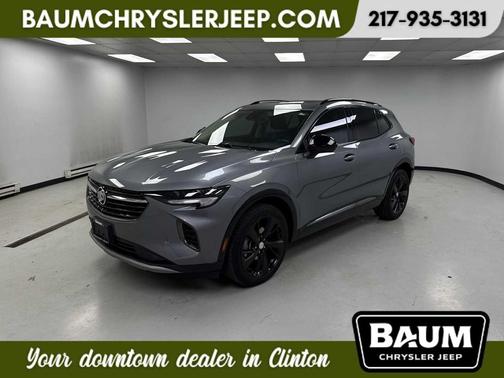 Satin Steel Metallic 2021 Buick Envision FWD Essence