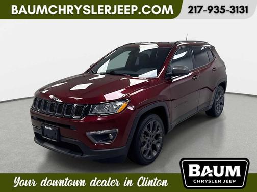 Velvet Red Pearlcoat 2021 Jeep Compass 80th Special Edition