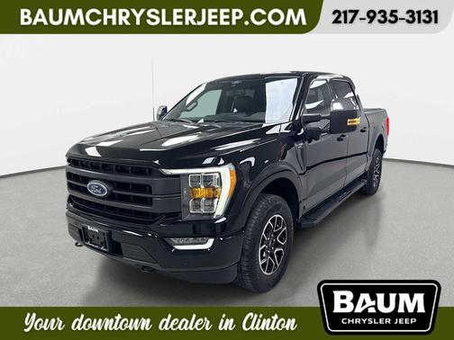 AGATE BLACK METALLIC 2021 Ford F-150 Lariat