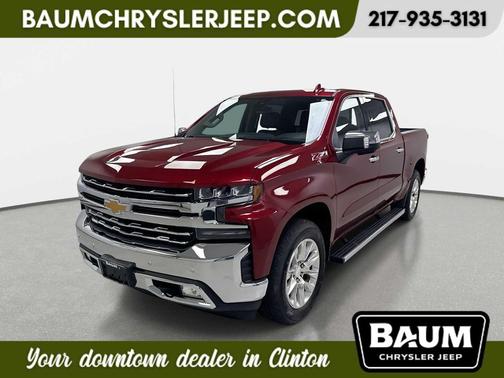 Cajun Red Tintcoat 2019 Chevrolet Silverado 1500 LTZ