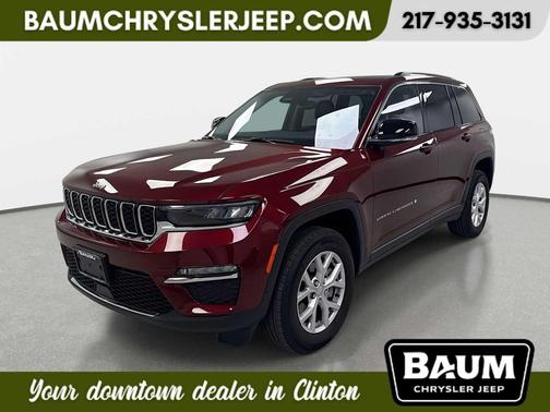 Velvet Red Pearlcoat 2022 Jeep Grand Cherokee Limited