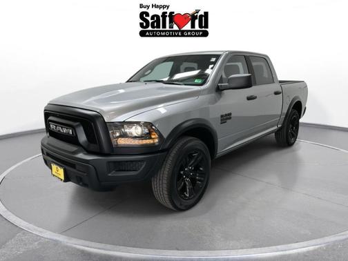 Billet Silver Metallic Clearcoat 2024 RAM 1500 Classic Warlock Crew Cab 4x4 5'7' Box
