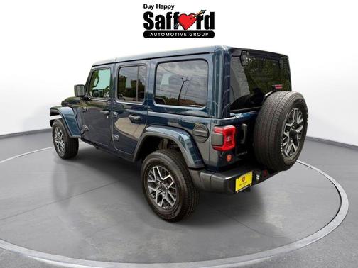 Fathom Blue Pearlcoat 2025 Jeep Wrangler 4-Door Sahara 4x4