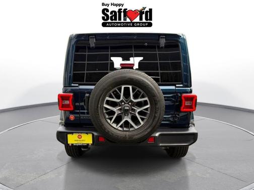 Fathom Blue Pearlcoat 2025 Jeep Wrangler 4-Door Sahara 4x4