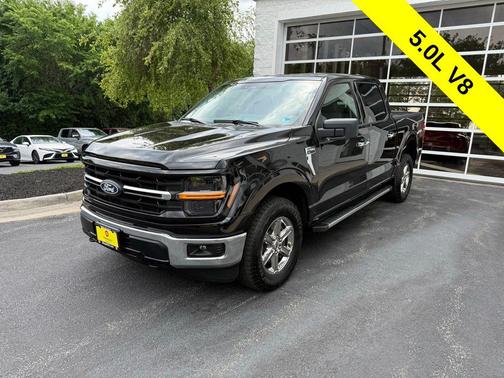 AGATE BLACK METALLIC 2025 Ford F-150 XLT