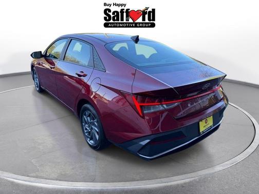 Ultimate Red Metallic 2024 Hyundai ELANTRA HEV Blue