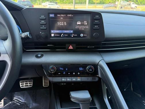 Abyss Black 2025 Hyundai ELANTRA Sport