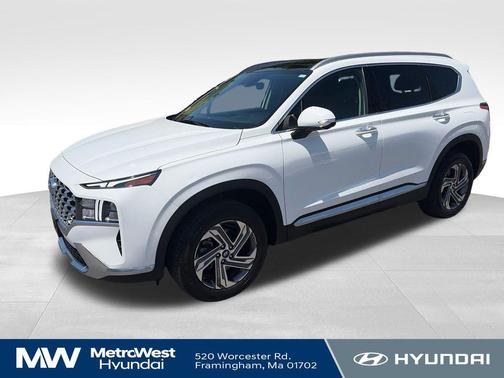 Serenity White Pearl 2023 Hyundai SANTA FE SEL 2.4