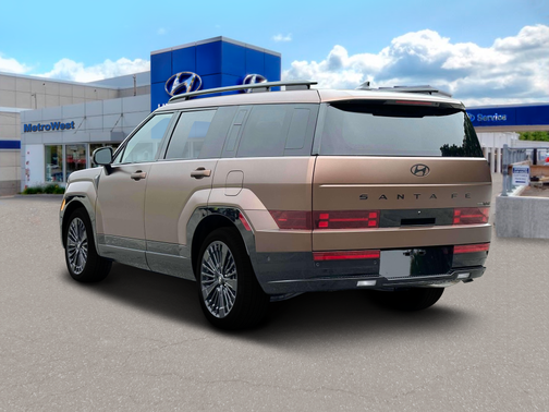 Earthy Brass Matte 2025 Hyundai SANTA FE HEV Calligraphy