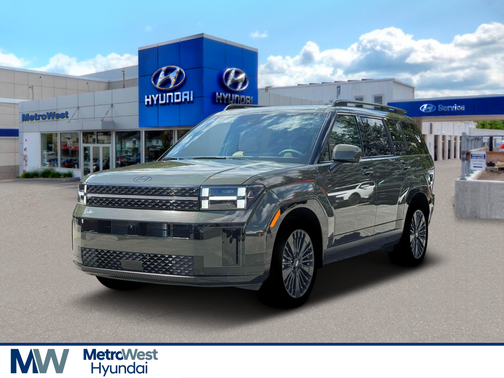 Rockwood Green 2026 Hyundai SANTA FE HEV Calligraphy