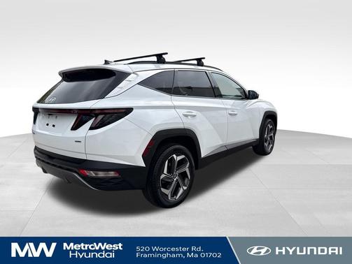 Serenity White Pearl 2023 Hyundai TUCSON Limited