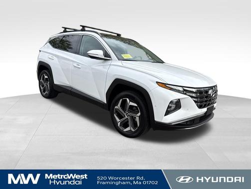 Serenity White Pearl 2023 Hyundai TUCSON Limited