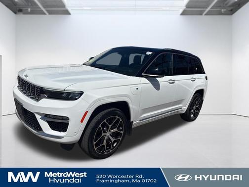 Bright White Clearcoat 2023 Jeep Grand Cherokee 4xe Summit Reserve
