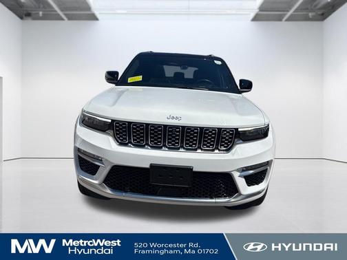 Bright White Clearcoat 2023 Jeep Grand Cherokee 4xe Summit Reserve