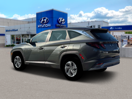 Amazon Gray 2026 Hyundai TUCSON Hybrid Blue SE