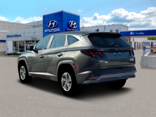 Amazon Gray 2026 Hyundai TUCSON Hybrid Blue SE
