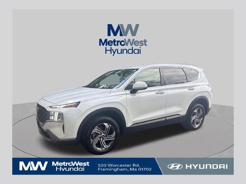 Serenity White Pearl 2023 Hyundai SANTA FE SEL 2.4