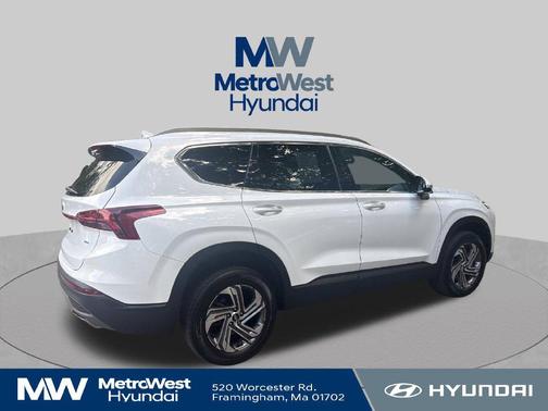 Serenity White Pearl 2023 Hyundai SANTA FE SEL 2.4