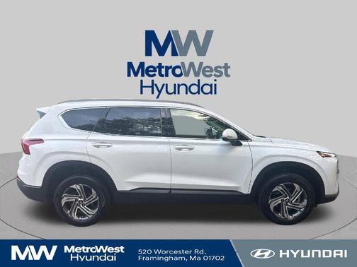 Serenity White Pearl 2023 Hyundai SANTA FE SEL 2.4