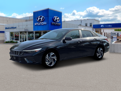Abyss Black 2026 Hyundai ELANTRA HEV Limited