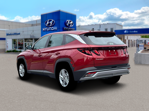 Ultimate Red 2026 Hyundai TUCSON SE