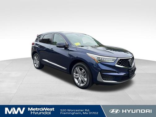 Fathom Blue Pearl 2021 Acura RDX Advance Package