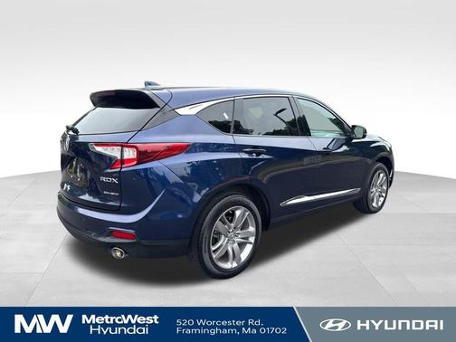 Fathom Blue Pearl 2021 Acura RDX Advance Package