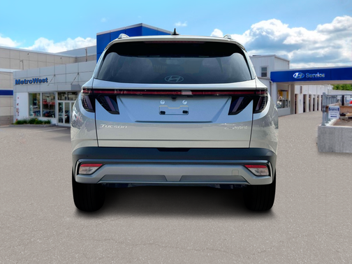Shimmering Silver 2025 Hyundai TUCSON Hybrid Limited