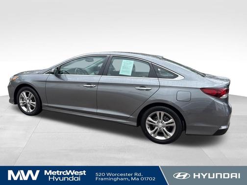 Machine Gray 2018 Hyundai SONATA SEL