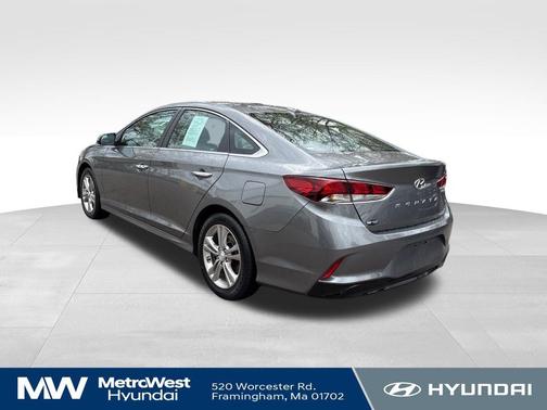 Machine Gray 2018 Hyundai SONATA SEL