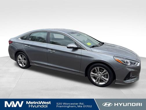 Machine Gray 2018 Hyundai SONATA SEL