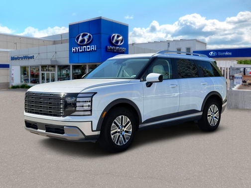 Creamy White Pearl 2027 Hyundai Palisade Hybrid SEL 7P