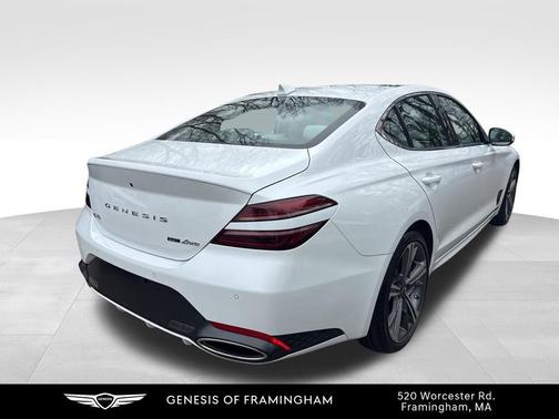 Uyuni White 2025 Genesis G70 3.3T AWD Sport Advanced