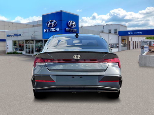 Ecotronic Gray 2026 Hyundai ELANTRA Sport