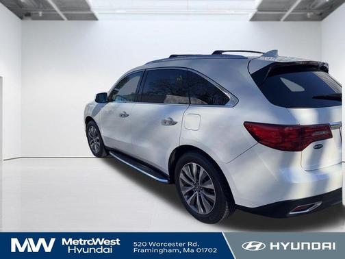 White Diamond Pearl 2016 Acura MDX 3.5L