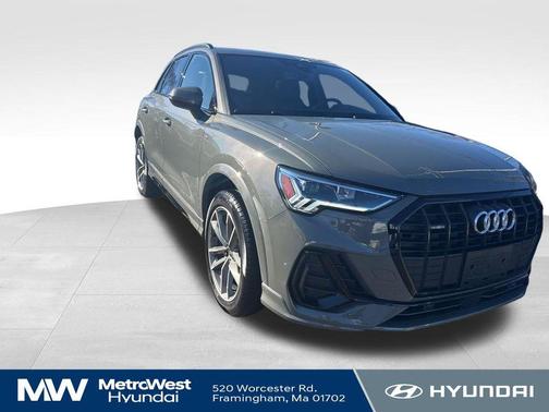 Gray Metallic 2025 Audi Q3 Premium 45 TFSI S line quattro Tiptronic