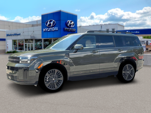 Rockwood Green 2026 Hyundai SANTA FE HEV Calligraphy