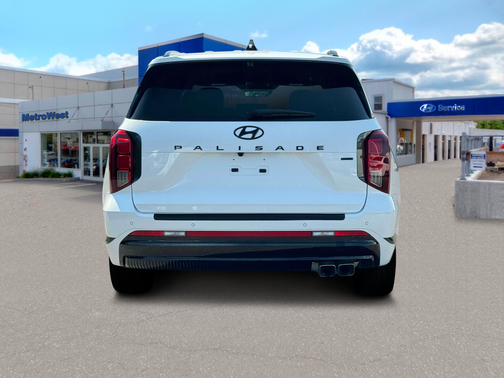 Hyper White 2024 Hyundai PALISADE Calligraphy Night Edition